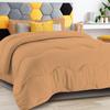 3 PC Wavy Stitching Comforter Lightweight Sand, Soft Breathable All Season Super King Size, Duvet Insert, Winter Warm Microfiber Down Alternative Quilt with Corner Tabs - 98x116 inch view 1