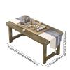 DELURA Bed Table Tray, Bamboo Breakfast Tray with Folding Legs, Bed Tray for Eating and Laptop, Eating Trays for Bedroom (Size : 32 * 20 * 16in) view 2