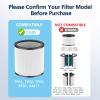Upgraded TP01 Filter HEPA Replacement Filter Compatible with Dyson Tower Purifier Pure Cool Link TP01, TP02, TP03, AM11, BP01 Models, Compare to Part # 968126-03, 2 Pack view 3