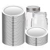 50-Count Canning Jar Lids, Wide Regular Mouth Canning Lids for Leak Proof Mason Jar Canning Lids1 Airtight Seal (86mm view 1