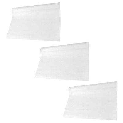 Alipis 3rolls -Skid Cabinet Liner Thickened Clear Drawer Liner for Shelves Pantry and Kitchen Organization Easy to Clean Material Home Accessory