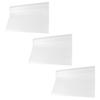 Alipis 3rolls -Skid Cabinet Liner Thickened Clear Drawer Liner for Shelves Pantry and Kitchen Organization Easy to Clean Material Home Accessory view 1