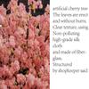 ESRADA Artificial Cherry Tree Weeping Cherry Tree Purple Cherry Tree for Indoor Outdoor Home Office Party Table Center Wedding C-1.2mx1m view 3