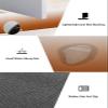 ALAGEO Orange Ombre Bath Mat Rug Quick Dry Absorbent Rubber Backed Bathroom Mat Fall Orange Farmhouse Fall Bathroom Rugs Shower Rug for Bathroom Floor Mat in Front of Sink, 24"x 36" view 2
