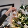 Garneck Wreath Mini Christmas Trumpet 20PCS Plastic Musical Instrument Model Ative Christmas Tree Hanging Ornaments Simulation Accessories for New Year Holiday Flower Garland view 2