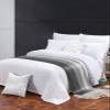 Homechoid Grey Ombre Bed Runner for Cal. King Size Bed, Bedspread Protector Slipcover Bed Scarf for Foot Bed Runners & Scarves for Bedroom Hotel Wedding Room 94x20 Inches Farmhouse Wooden Striped view 2