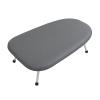 JEOZBM Small Ironing Board, Compact and Space Saving Foldable Ironing Board, Portable Steam Iron Resting Plate for Home Laundry Room(60cm-Silver) view 1