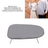 JEOZBM Travel Countertop Ironing Board Tabletop for Clothes Folding Legs with Cotton Cover, Cloth Ironing Board, Easy Storage Design (61cm-Gray) view 3