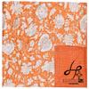 Handicrafts Plus Handmade Blanket Ethnic Cotton Kantha Quilt King/Queen Size Throw Orange Bedcover Traditional Coverlet Cotton Bedspread 90X108 Ralli view 2