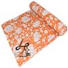 Handicrafts Plus Handmade Blanket Ethnic Cotton Kantha Quilt King/Queen Size Throw Orange Bedcover Traditional Coverlet Cotton Bedspread 90X108 Ralli view 4