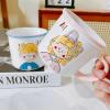 300ml/10oz Ceramic Mug Microwave Oven Can Be Used for Cartoon Creative Couples Cute Breakfast Cup for office home-green-301-400ml view 3