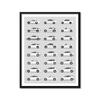 Idea Network Handmade Poster compatible with Mazda Print Wall Art Handmade Decor of Best of Mazda Generations History Evolution 16x20 (Unframed) Satin Print view 1