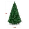 Best Choice Products Artificial Christmas Tree, 7.5ft Premium Unlit Pine Design, Dense Branches Realistic Holiday Dcor w/Easy Assembly - Green view 2