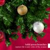 Best Choice Products Artificial Christmas Tree, 7.5ft Premium Unlit Pine Design, Dense Branches Realistic Holiday Dcor w/Easy Assembly - Green view 3
