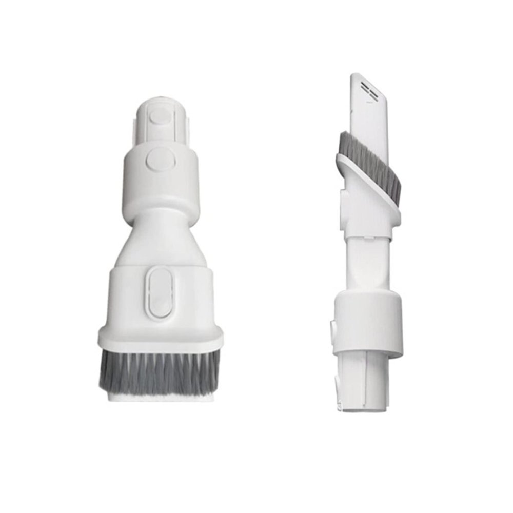Original Two in One Suction Nozzle Long Flat Brush, Compatible for Dreame. V8 V9 V9P V10 XR V11 V12 T10 T20 T30 Vacuum Cleaner Accessories (Color : 2PCS Brush)