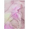 Addison Rugs Chantille ACN502 Pink 8' x 10 Indoor Outdoor Area Rug, Easy Clean, Machine Washable, Non Shedding, Bedroom, Entry, Living Room, Dining Room, Kitchen, Patio Rug view 1