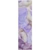 Addison Rugs Chantille ACN504 Purple 2'3" x 7'6" Indoor Outdoor Hallway Runner Rug, Stain Resistant Washable Kitchen Area Carpet for Bathroom, Laundry and Bedroom view 1