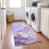 Addison Rugs Chantille ACN504 Purple 2'3" x 7'6" Indoor Outdoor Hallway Runner Rug, Stain Resistant Washable Kitchen Area Carpet for Bathroom, Laundry and Bedroom view 2