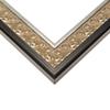 Poster Palooza 27x36 Frame Ornate Silver Solid Pine Wood Picture Frame with UV Acrylic Plexiglass, Foam Board Backing & Hanging Hardware Included view 2
