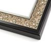 Poster Palooza 27x36 Frame Ornate Silver Solid Pine Wood Picture Frame with UV Acrylic Plexiglass, Foam Board Backing & Hanging Hardware Included view 3