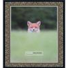 Poster Palooza 27x36 Frame Ornate Silver Solid Pine Wood Picture Frame with UV Acrylic Plexiglass, Foam Board Backing & Hanging Hardware Included view 4