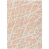 Addison Rugs Chantille ACN501 Peach 5' x 7'6 Indoor Outdoor Area Rug, Easy Clean, Machine Washable, Non Shedding, Bedroom, Entry, Living Room, Dining Room, Kitchen, Patio Rug view 1