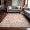 Addison Rugs Chantille ACN501 Peach 5' x 7'6 Indoor Outdoor Area Rug, Easy Clean, Machine Washable, Non Shedding, Bedroom, Entry, Living Room, Dining Room, Kitchen, Patio Rug view 2