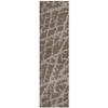Addison Rugs Chantille ACN501 Brown 2'3" x 7'6" Indoor Outdoor, Hallway Runner Rug,Easy Clean, Washable, Kitchen, Area Carpet for Bathroom, Entry, Laundry and Bedroom view 1