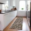 Addison Rugs Chantille ACN501 Brown 2'3" x 7'6" Indoor Outdoor, Hallway Runner Rug,Easy Clean, Washable, Kitchen, Area Carpet for Bathroom, Entry, Laundry and Bedroom view 2