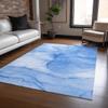 Addison Rugs Chantille ACN507 Blue 2'6" x 3'10 Indoor Outdoor Area Rug, Stain Resistant, Machine Washable, Non Shedding, Bedroom, Living Room, Dining Room, Kitchen Rug view 2