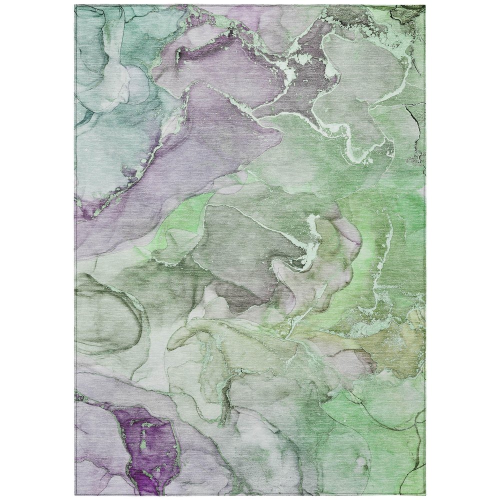 Addison Rugs Chantille ACN500 Green 8' x 10 Indoor Outdoor Area Rug, Easy Clean, Machine Washable, Non Shedding, Bedroom, Entry, Living Room, Dining Room, Kitchen, Patio Rug