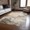 Addison Rugs Chantille ACN504 Brown 9' x 12 Indoor Outdoor Area Rug, Stain Resistant, Machine Washable, Non Shedding, Bedroom, Living Room, Dining Room, Kitchen Rug view 2