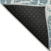 Addison Rugs Chantille ACN501 Teal 2'6" x 3'10 Indoor Outdoor Area Rug, Easy Clean, Machine Washable, Non Shedding, Bedroom, Entry, Living Room, Dining Room, Kitchen, Patio Rug view 4