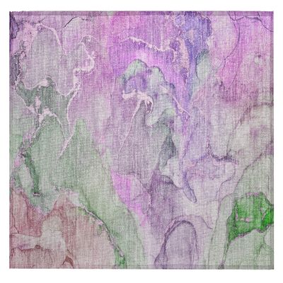 Addison Rugs Chantille ACN500 Purple 1'8" x 2'6 Indoor Outdoor Area Rug, Easy Clean, Machine Washable, Non Shedding, Bedroom, Entry, Living Room, Dining Room, Kitchen, Patio Rug