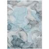 Addison Rugs Chantille ACN504 Teal 9' x 12 Indoor Outdoor Area Rug, Stain Resistant, Machine Washable, Non Shedding, Bedroom, Living Room, Dining Room, Kitchen Rug view 1