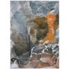 Addison Rugs Chantille ACN503 Orange 2'6" x 3'10 Indoor Outdoor Area Rug, Stain Resistant, Machine Washable, Non Shedding, Bedroom, Living Room, Dining Room, Kitchen Rug view 1