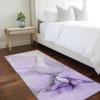 Addison Rugs Chantille ACN506 Purple 2'3" x 7'6" Indoor Outdoor Hallway Runner Rug, Stain Resistant Washable Kitchen Area Carpet for Bathroom, Laundry and Bedroom view 2