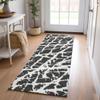 Addison Rugs Chantille ACN501 Black 2'3" x 7'6" Indoor Outdoor, Hallway Runner Rug,Easy Clean, Washable, Kitchen, Area Carpet for Bathroom, Entry, Laundry and Bedroom view 2