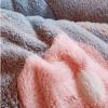 ZTGL Autumn and Winter Double Sided Velvet Duvet, Soft Warm Comforter Core, Thick and Warm Luxury Flannel Blanket, Fluffy Lamb Fleece Quilt,Flower c,200x230cm(5kg) view 2