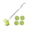 YAXRO 10 Pcs Replacement Pad Compatible for Cordless Electric Rotary Mop Sweeper Wireless Electric Rotary Mop Replacement Scrubber Pad view 2