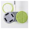 YAXRO 10 Pcs Replacement Pad Compatible for Cordless Electric Rotary Mop Sweeper Wireless Electric Rotary Mop Replacement Scrubber Pad view 4