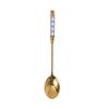 China Soup Spoons Handled Coffee Spoon Ice Cream Stirring Spoon Dessert Spoon Tea Spoon For Picnic Kitchen Accessories Versatile spoon (Size : 6) view 1