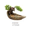 Tabletop Fountain Desktop Water Fountain Creative circulating Water Fountain Lucky Feng Shui Micro Landscape Potted Decoration Office Home Decor Desktop Fountains view 2