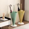 HUHJYUGE Umbrella Rack Holder, Decorative Umbrella Stand Rack for Entryway Reinforced Solid Base, Modern Freestanding Umbrella Bucket Holder, Convenient Umbrella Storage Solution (A) view 3