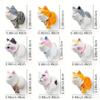 KUHPLOVE 9Pcs Cat Fridge Magnet - Adorable and Educational Fridge Magnets view 3