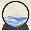 ARCOFF Decompress Art, Hourglass, Home Living Room, Office Tabletop, Bookcase, Decoration, Light Luxury Quicksand Painting view 1