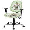 EwdeWwo Merry Christmas Office Chair Cover, Funny Green Elf Xmas Universal Rotating Chair Slipcover Protective & Stretchable Chair Seat Cover for Desk Computer Chair view 1