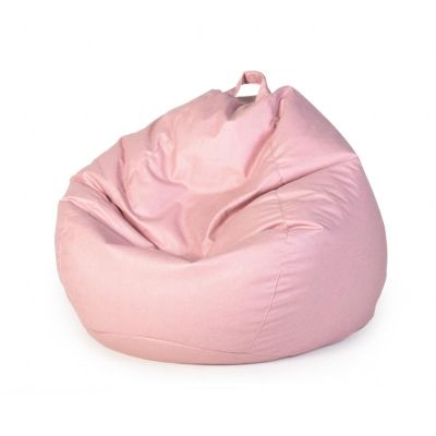 NIBHZ Bean Bag Chair Cover, Jumbo Bean Bag Chair Cover, Adult Large Bean Bag Cover (Bean Not Included), Featured Chair Cover Living Room Furniture,pink-80X90cm