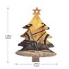 1 Wooden Christmas Ornaments Old Bicycle Christmas Tree Ornament Xmas Wooden Ornaments for Holiday Christmas Hanging Decorations for Party view 3