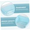 BESTonZON Chopstick and Cutlery Draining Box Transparent Lid Versatile Kitchen Storage Organizer for Spoons Forks and Bowls Compact Design for Spaces view 4